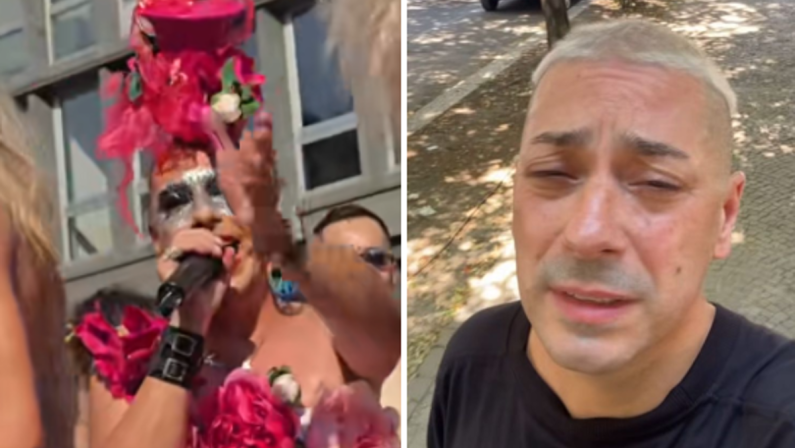 Insulta Salvini sul carro del Milano Pride, poi chiede scusa: “Colpa del caldo”