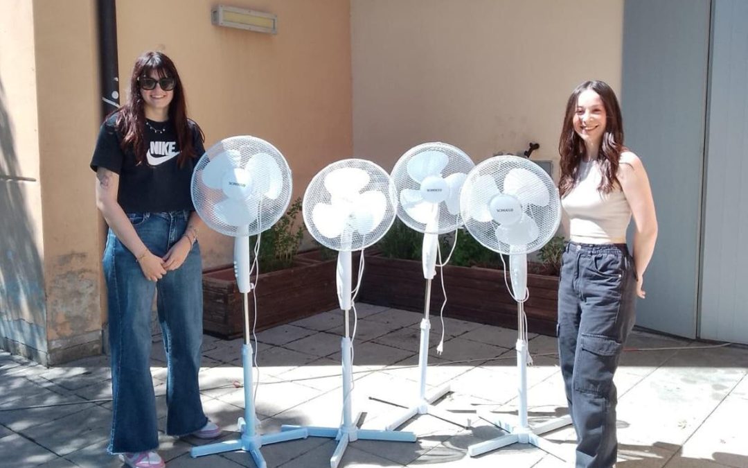 Energia, Mediapoint & Exhibitions dona 35 ventilatori a Fondazione La ricerca Don Giorgio Bosini Ets