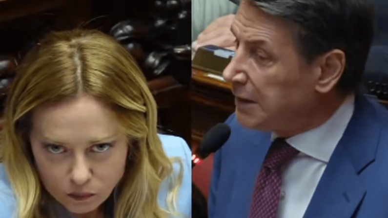 Meloni a Conte: “Fake news nel video, avete montato le mie espressioni ma io non c’ero”