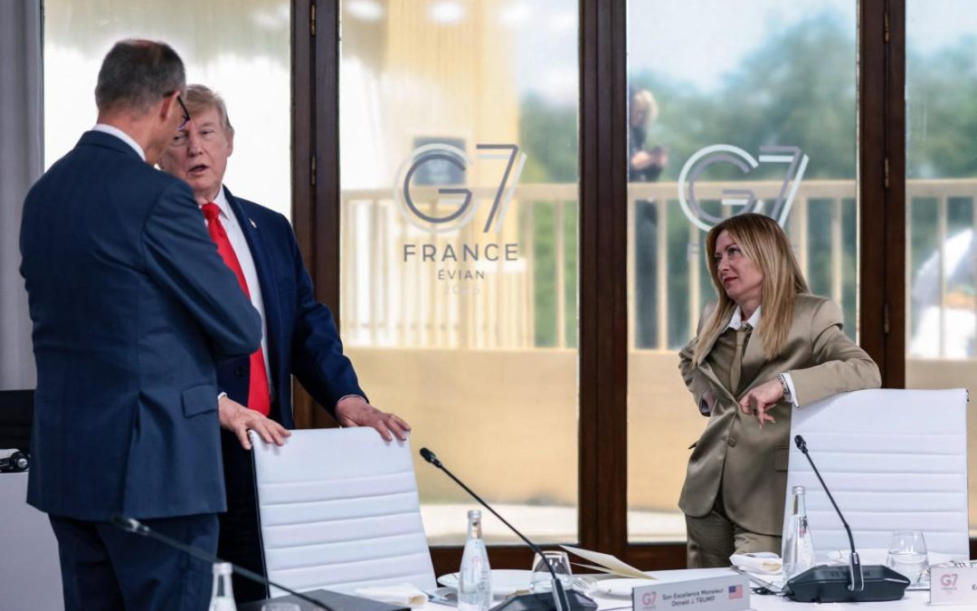 Meloni-Trump, l’incontro ‘utile’: il chiarimento al G7