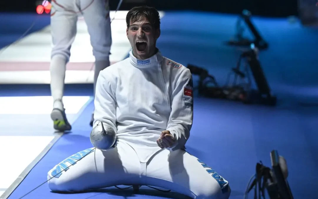 Europei di scherma, Mencarelli vince l’oro nella spada