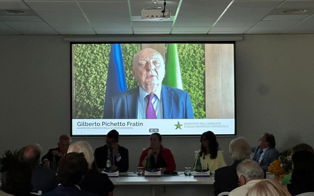 Sostenibilità, Pichetto: “Andiamo avanti per l’Italia più sostenibile”
