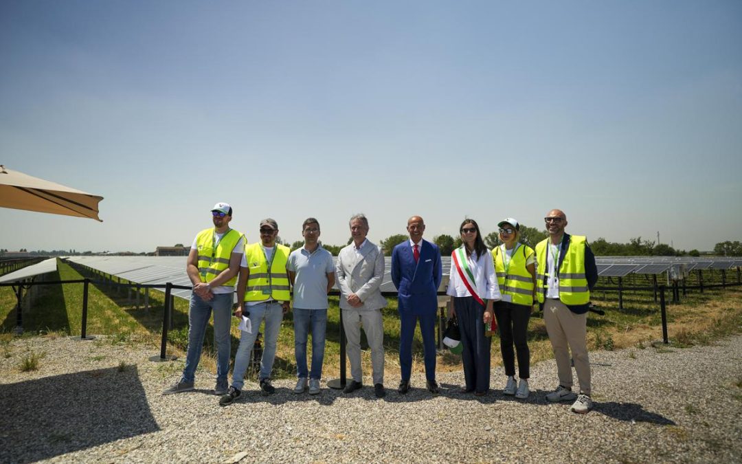 Sostenibilità, Viridis Energia Spa inaugura l’impianto solare di Poviglio da 12 Mwp, valore per il territorio