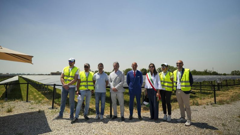 Sostenibilità, Viridis Energia Spa inaugura l’impianto solare di Poviglio da 12 Mwp, valore per il territorio