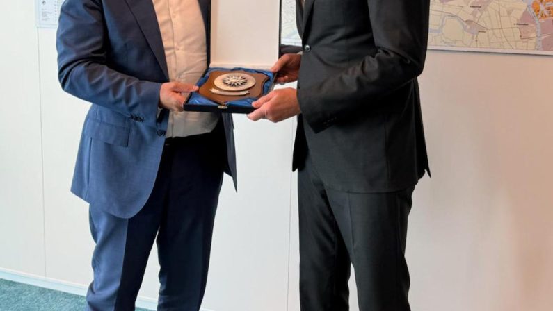 Porti, incontro tra il presidente Adsp Mtcs Raffaele Latrofa e il Ceo del Porto di Rotterdam Boudewijn Siemons