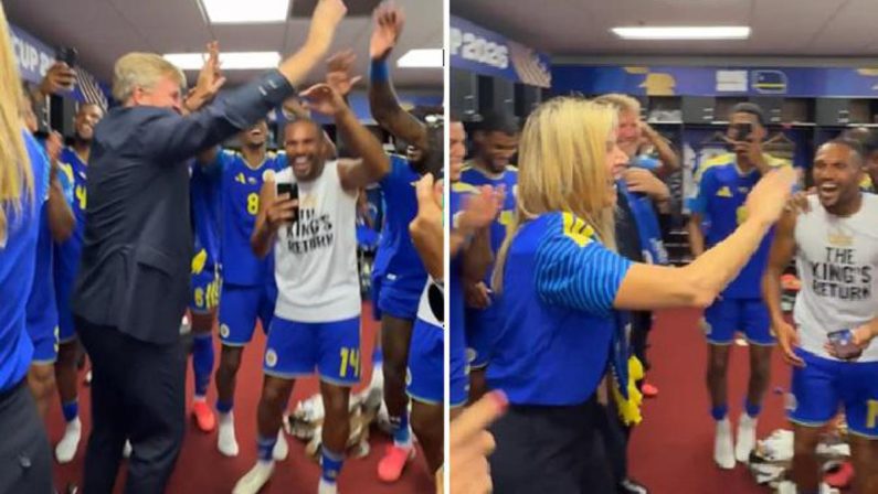 Curacao fa festa ai Mondiali, il re e la regina ballano con la squadra