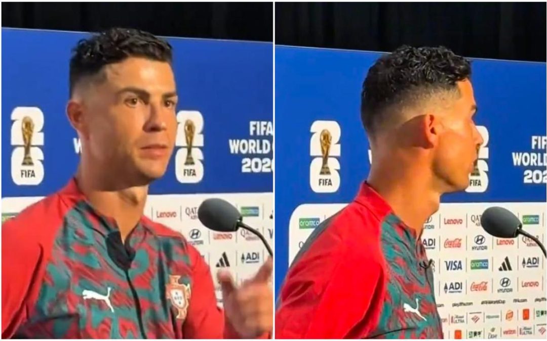 Ronaldo ‘ignora’ Messi dopo doppietta ai Mondiali: “Prossima domanda”
