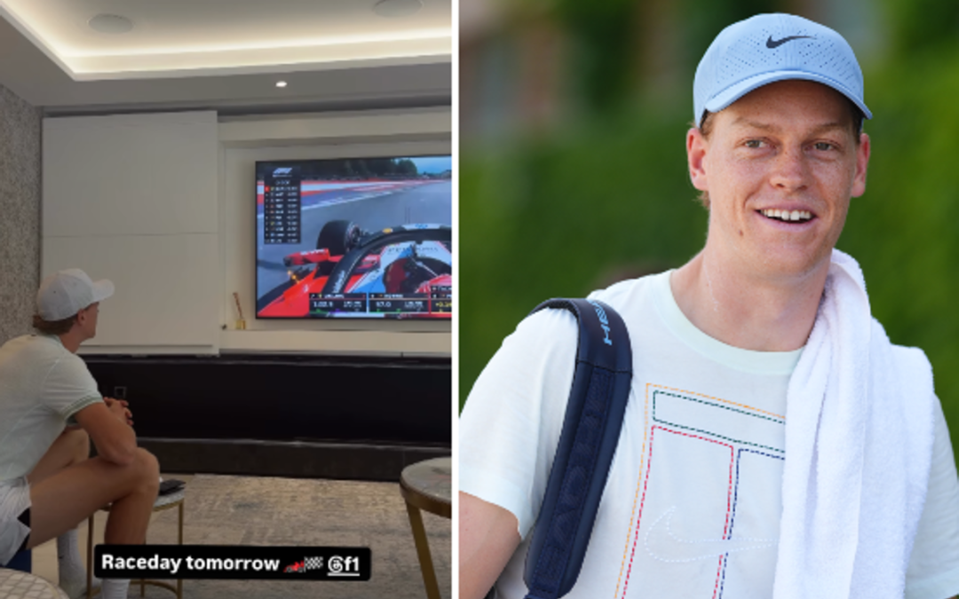 Sinner passione F1, Leclerc ‘sorpassa’ e Jannik… esulta – Il video