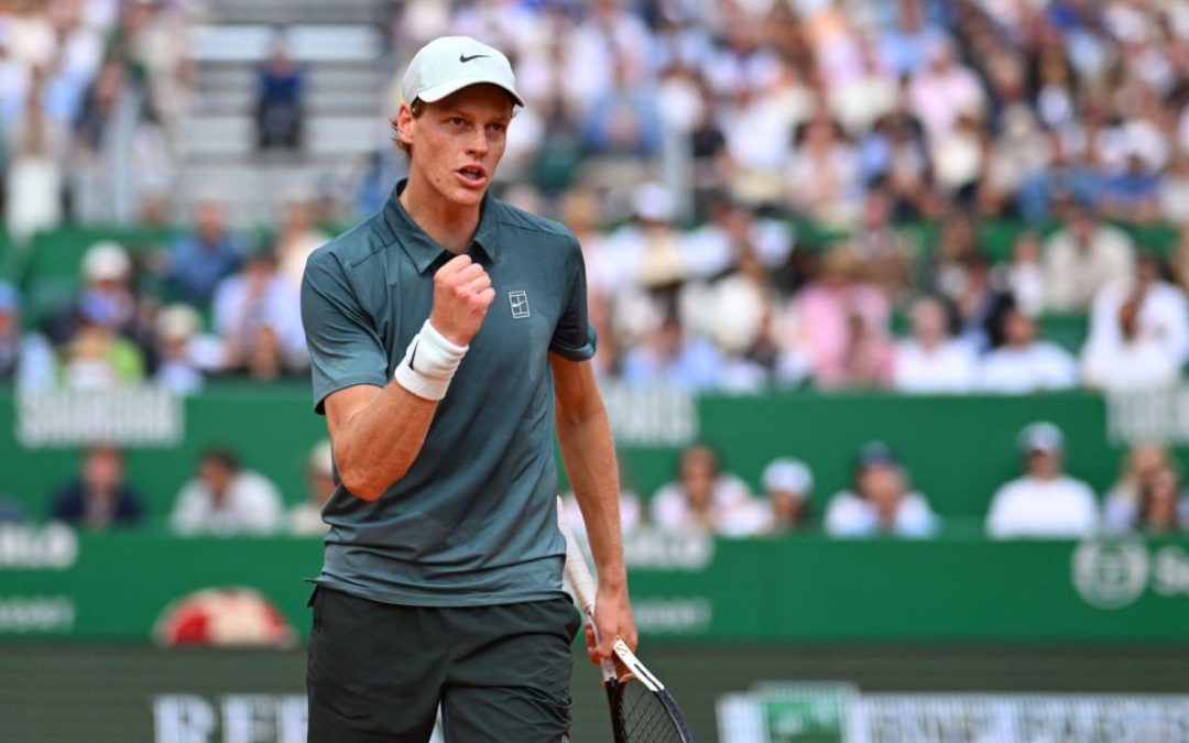 Sinner n°1 del ranking Atp per la 76^ settimana, Cobolli stabile al 10° posto