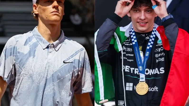 Sinner e Antonelli tra le 100 personalità dello sport più influenti del 2026 secondo “Time”