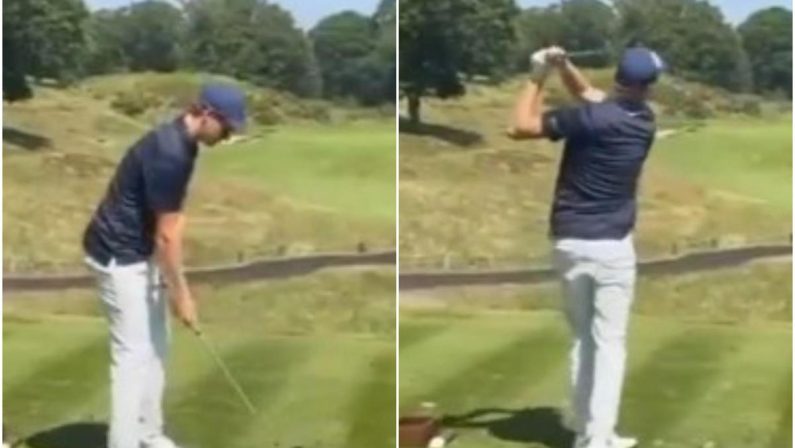 Sinner prepara Wimbledon giocando (male) a golf
