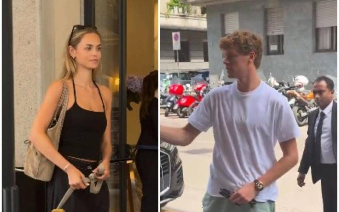 Sinner, lusso a Milano con la fidanzata Laila Hasanovic