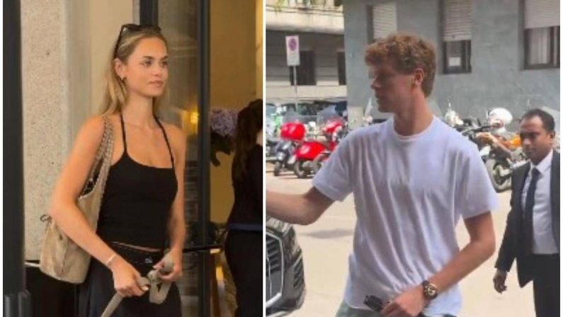 Sinner, lusso a Milano con la fidanzata Laila Hasanovic