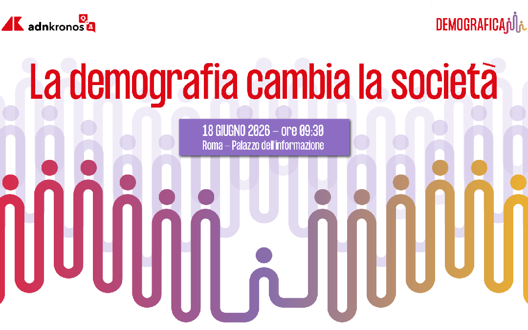 ‘La demografia cambia la società’, l’impatto su finanza, lavoro e welfare: evento Adnkronos Q&A il 18 giugno