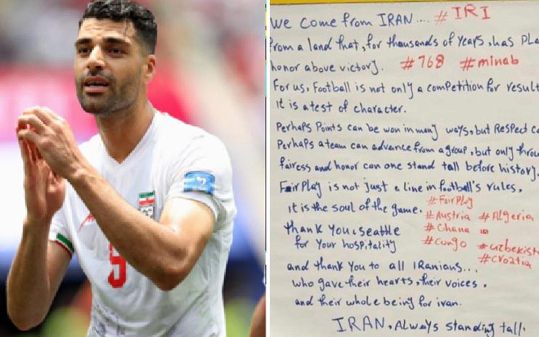 Iran eliminato dai Mondiali, l’ultimo messaggio (inutile) contro i ‘biscotti’