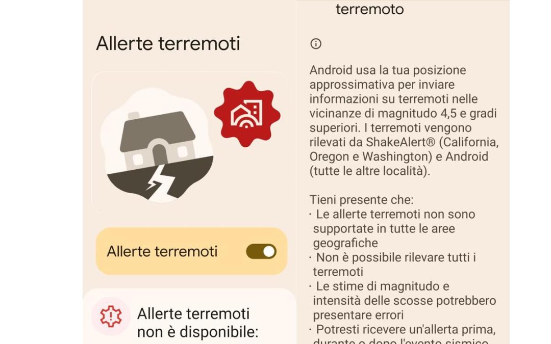 Venezuela, su alert terremoti alla popolazione l’Italia è ‘scoperta’ e il sistema Android non è attivo
