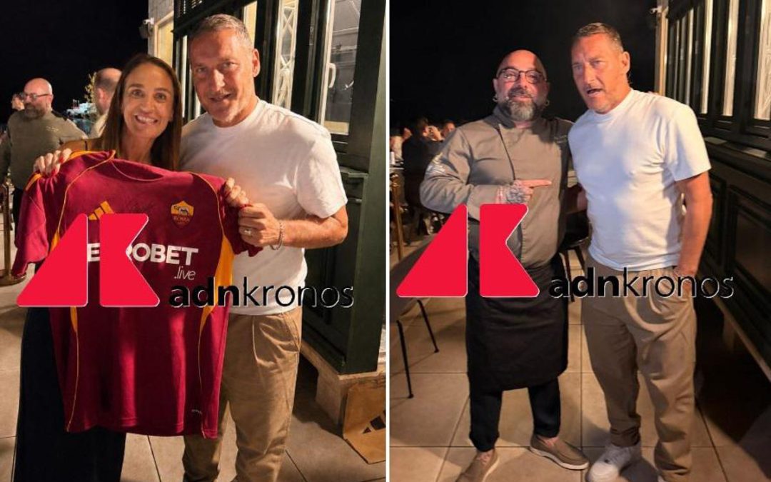Totti conquista anche Malta, a cena nella Steak House ‘Era Ora’ tra tifosi e palleggi