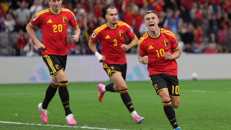 Mondiali, Belgio travolge Nuova Zelanda 5-1 e vince girone. Iran 1-1 con Egitto
