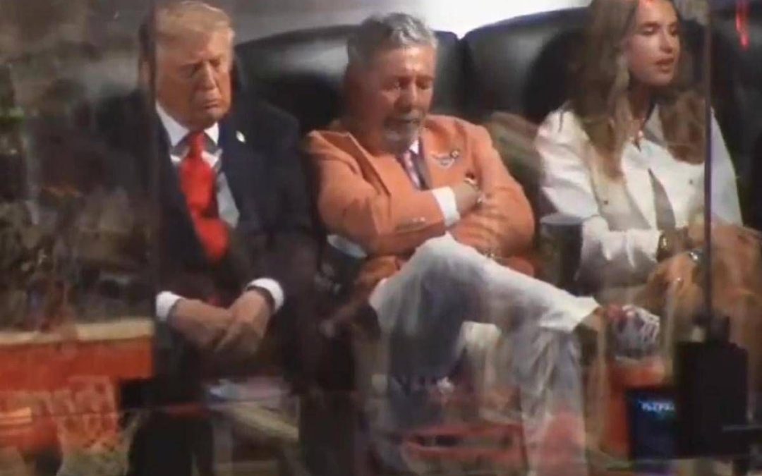 Trump e il pisolino alle Nba Finals, il video è virale: presidente nel mirino dei social