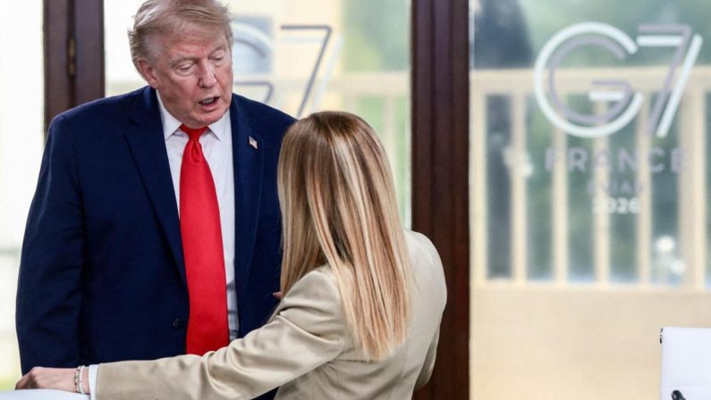 G7, Trump e Meloni tra frecciate e siparietti. Leader a Evian compatti su Ucraina