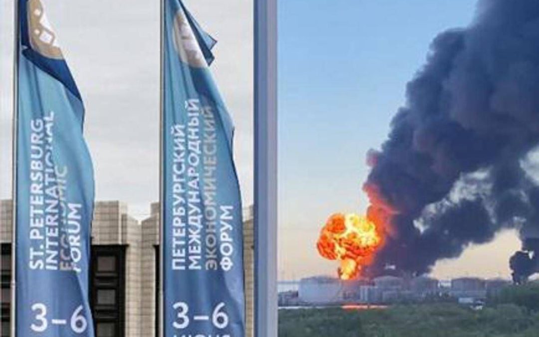 Ucraina, Kiev colpisce San Pietroburgo: terminal petrolifero in fiamme. Droni contro bus in Crimea, 7 morti
