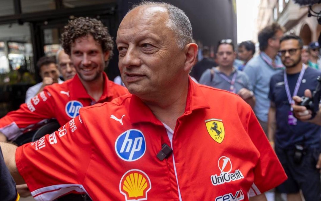 Gp Montecarlo, Vasseur torna al box Ferrari dopo il ricovero in ospedale
