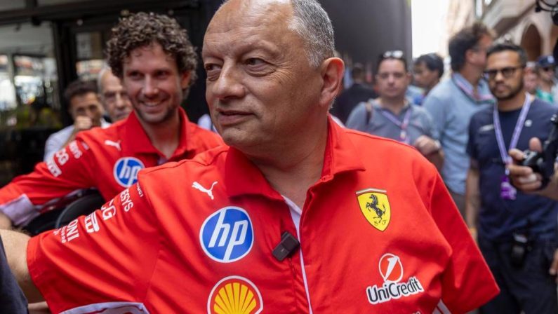 Gp Montecarlo, Vasseur torna al box Ferrari dopo il ricovero in ospedale