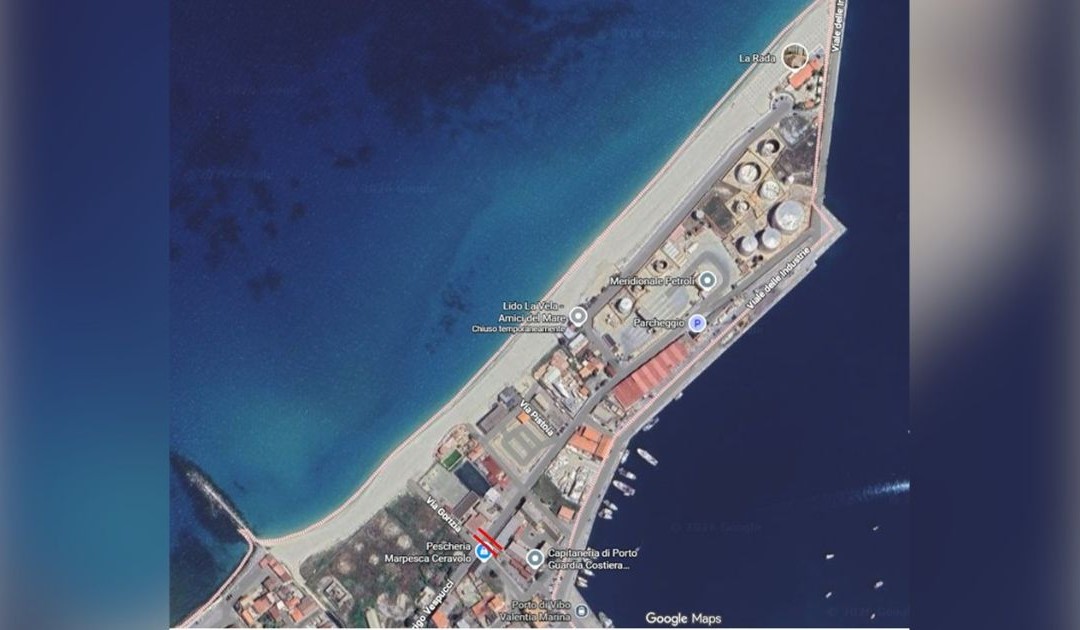 L'area interessata dal piano di emergenza