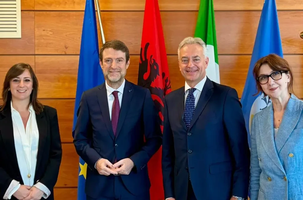 Gallo riceve il ministro per l’Europa dell’Albania Ferit Hoxha