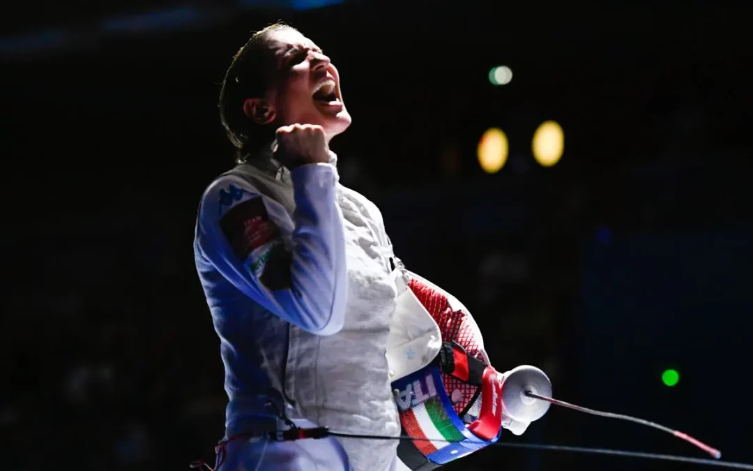 Agli Europei di scherma Arianna Errigo è medaglia d’argento nel fioretto