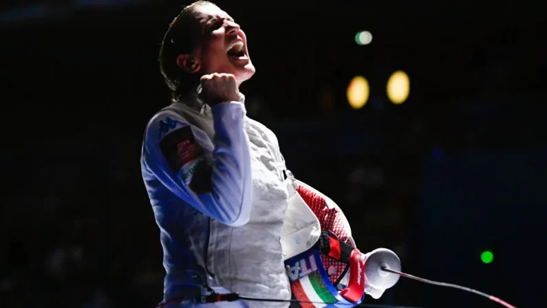 Agli Europei di scherma Arianna Errigo è medaglia d’argento nel fioretto