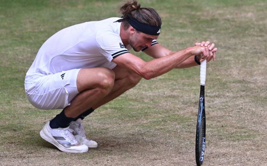 Zverev, paura ad Halle: malessere contro Fritz, poi perde la partita