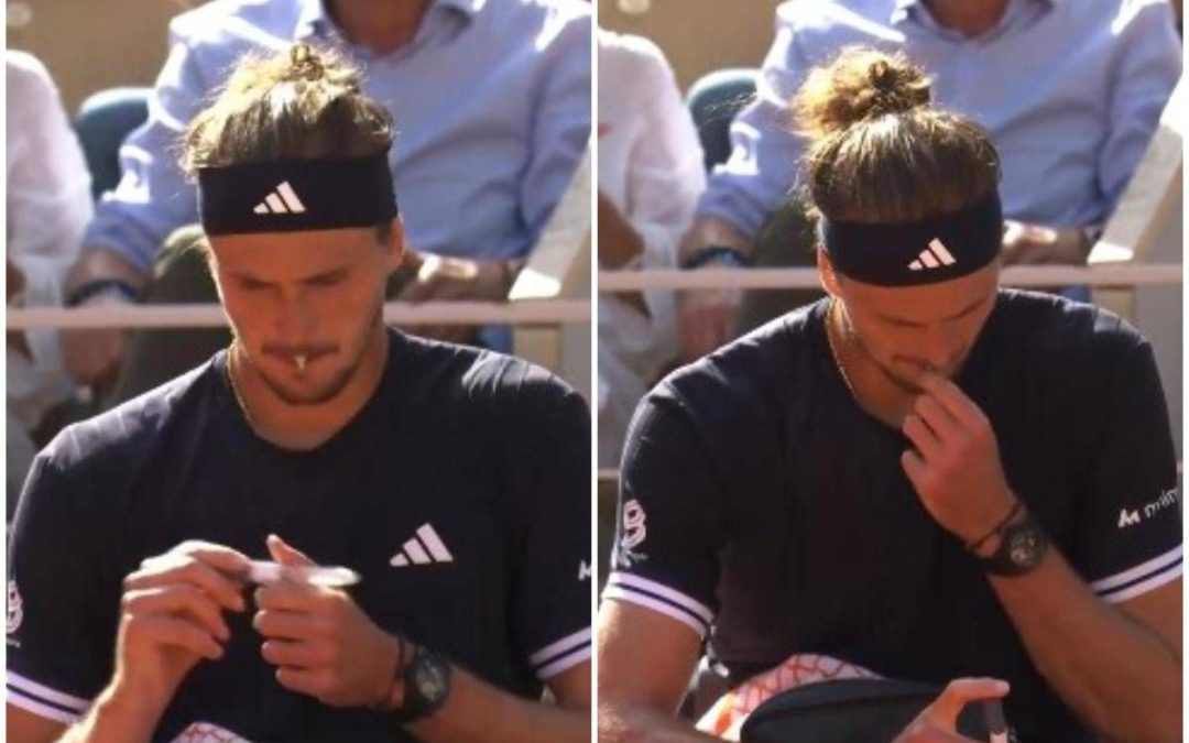Zverev, pausa insulina contro Cobolli in finale Roland Garros