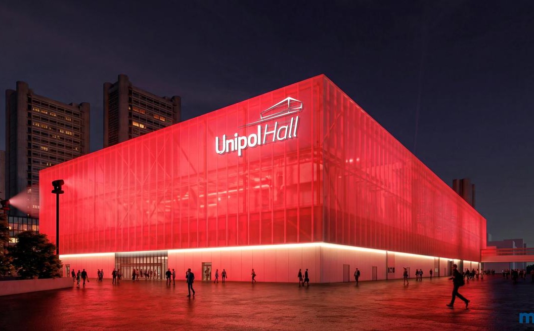 Bolognafiere: posata ultima trave Unipol Hall, avanti cronoprogramma