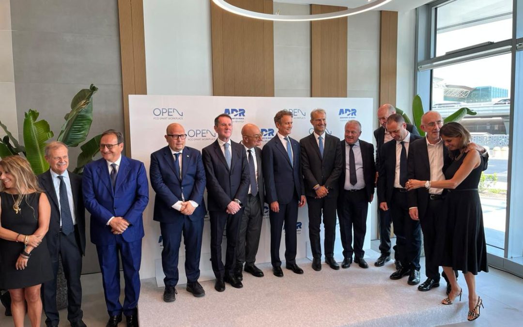 AdR, inaugurato Open, nuovo centro direzionale Fiumicino