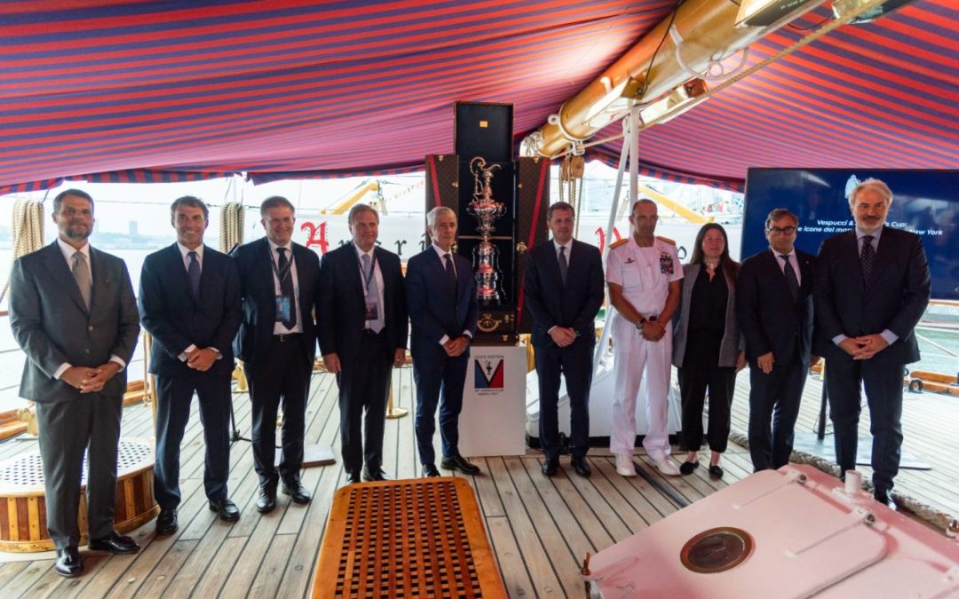 Vespucci e America’s Cup si incontrano a New York, presenti Abodi e Mezzaroma