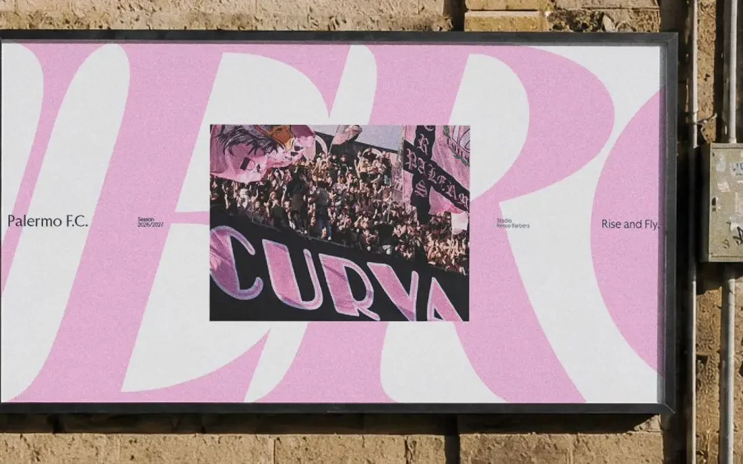 Nuova strategia di brand e identità visiva per il Palermo