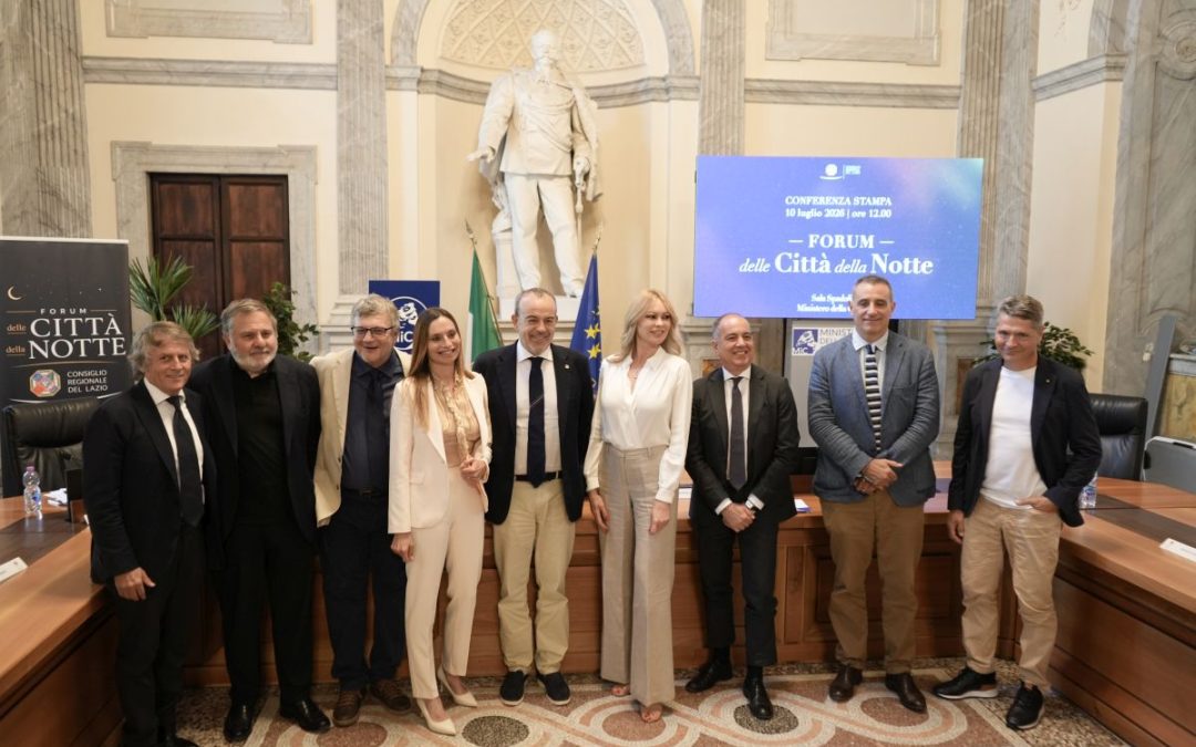 Lazio, nasce il Forum “Le Città della Notte”. Aurigemma “Scelta di responsabilità”