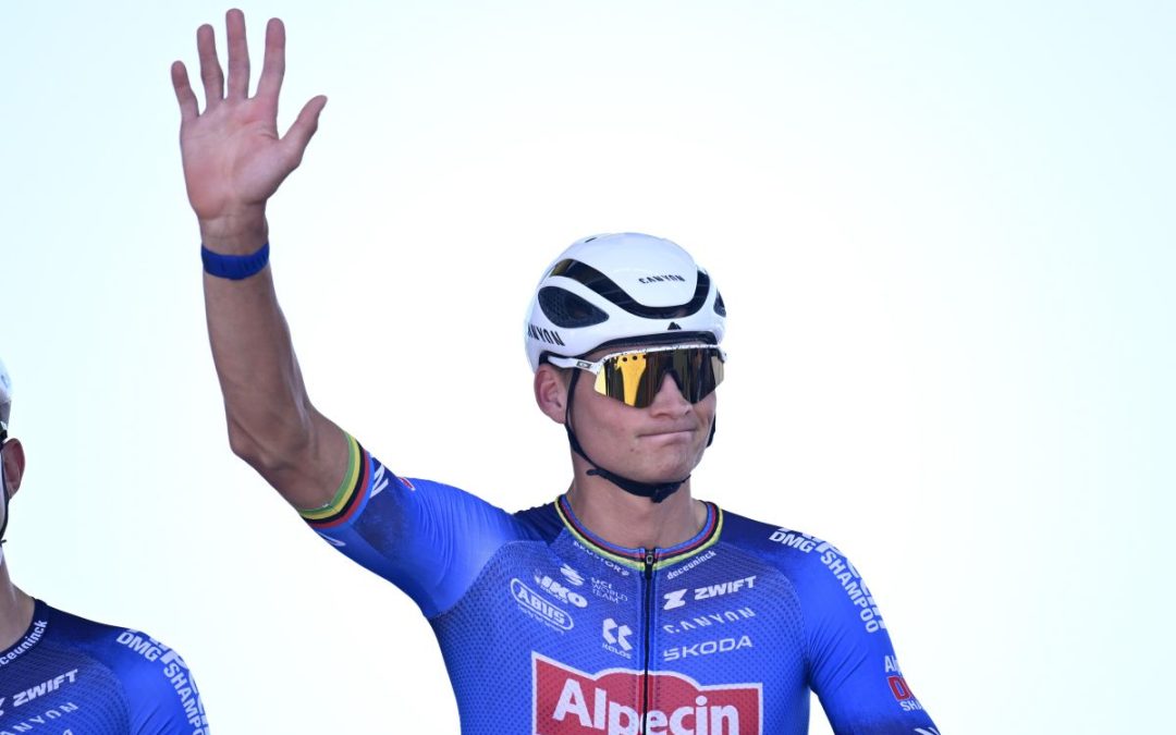 Van der Poel timbra la nona tappa al Tour, Pogacar resta in giallo