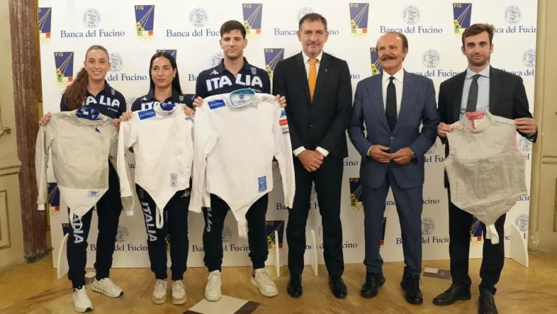 Banca del Fucino official partner della Federscherma per la stagione 2026/2027