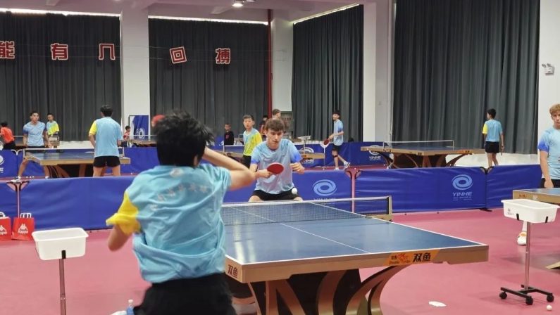 Cina-Italia, tennistavolo giovanile crea un ponte di amicizia