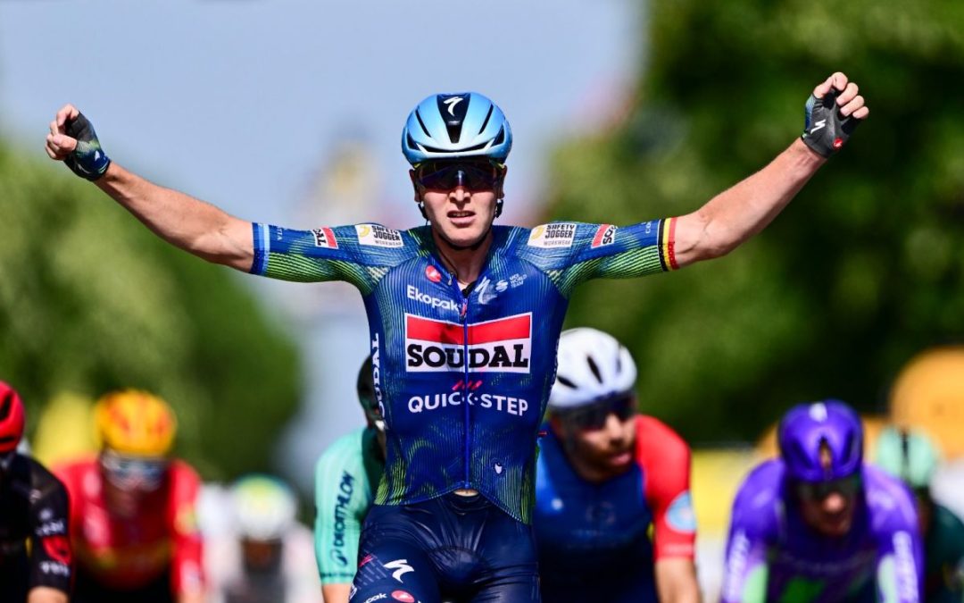 Merlier vince anche la 12^ tappa e cala il tris al Tour, Pogacar sempre leader