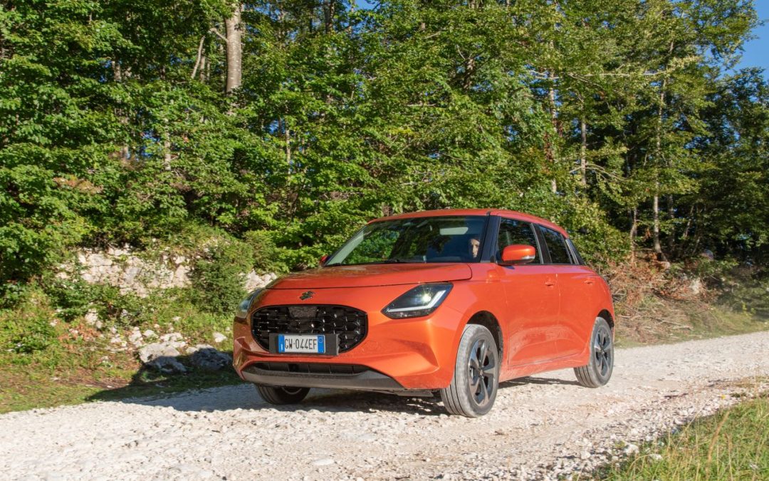 Suzuki Swift Hybrid 4wd AllGrip, tra auto a benzina più efficienti