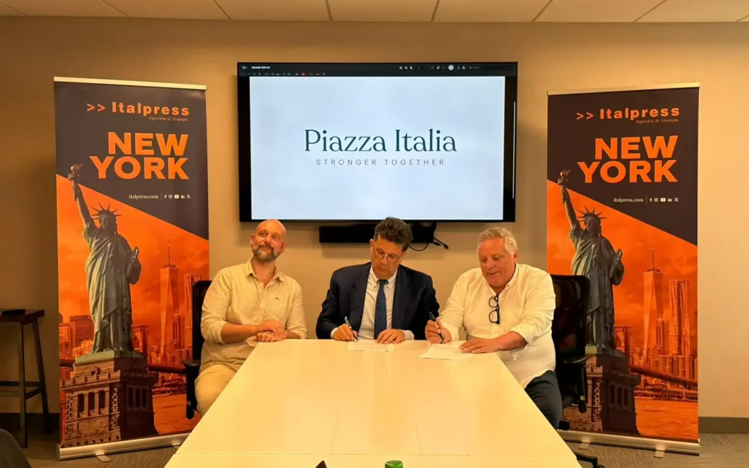 Italpress rafforza presenza in Usa, corner tv a Times Square con Piazza Italia