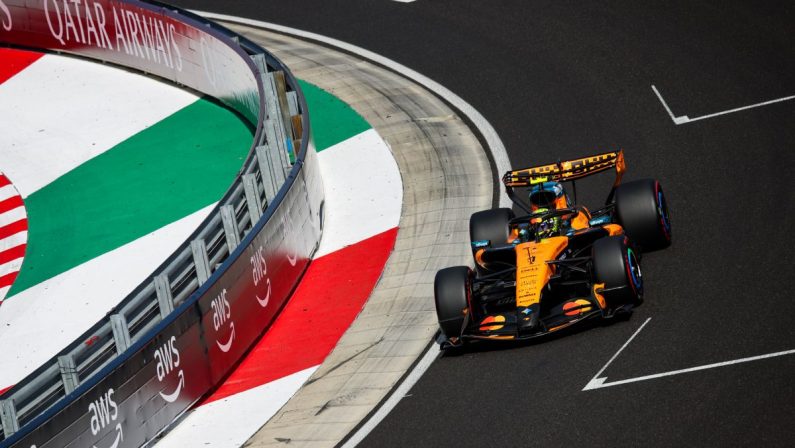 Norris beffa le Ferrari e conquista la pole in Ungheria