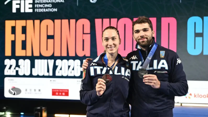 Subito due argenti azzurri ai Mondiali di scherma, Macchi e Rizzi sul podio