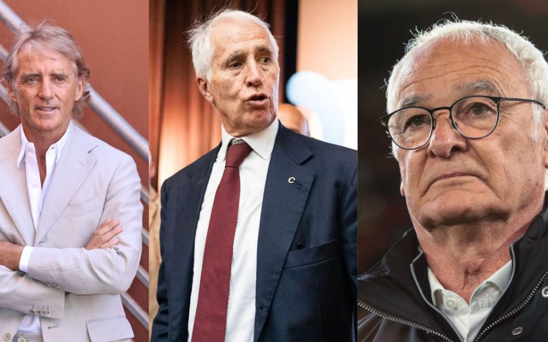 Malagò “Mancini sarà il ct, Ranieri dt, con Maldini separazione consensuale”