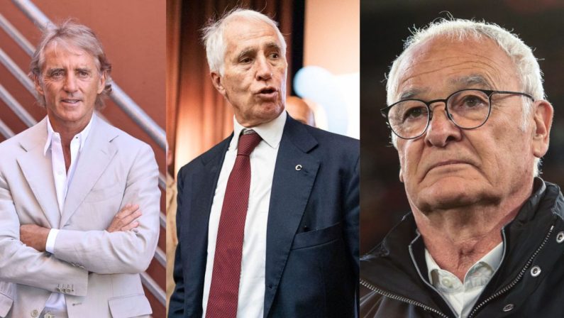 Malagò “Mancini sarà il ct, Ranieri dt, con Maldini separazione consensuale”