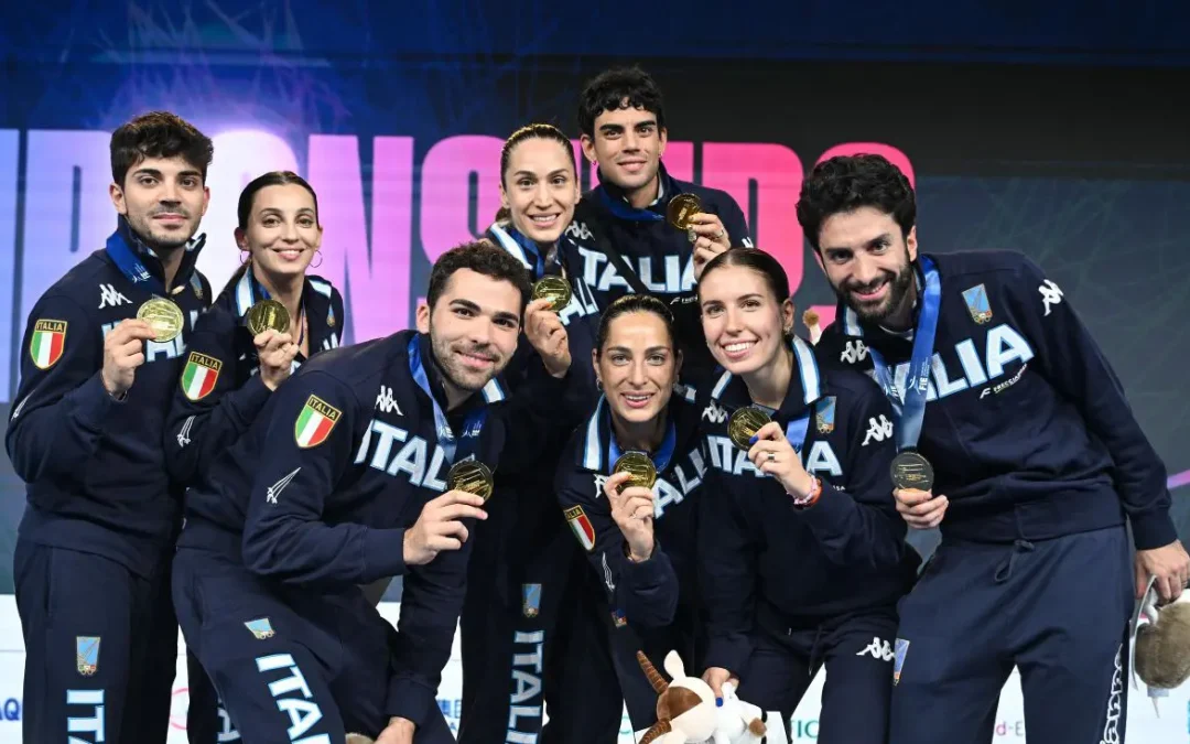 Doppio oro per l’Italscherma ai Mondiali, trionfano fiorettisti e spadiste