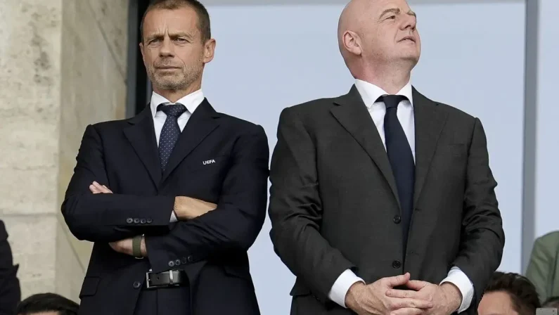 Caso fondi privati, Uefa compatta: “Il calcio non si vende, non parteciperemo alle competizioni Fifa”